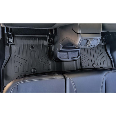 SMARTLINER Floor Liners for 2021-2025 Jeep Wrangler 4xe (Without Trail-Rail system)