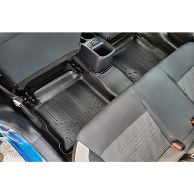 SMARTLINER Custom Fit Floor Liners For 2020-2026 Nissan Versa (Manual Transmission)