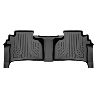 SMARTLINER Custom Fit Floor Liners For 2019-2026 Chevrolet Silverado 1500 Double Cab with Carpet Flooring and 1st Row Bench Seat and OTH Coverage (with 2nd Row Under Seat Storage)