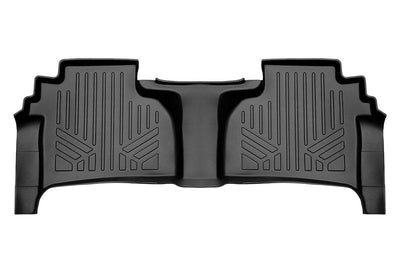 SMARTLINER Custom Fit Floor Liners For 2019-2026 Chevrolet Silverado 1500 Double Cab with Carpet Flooring and 1st Row Bucket Seats (with 2nd Row Under Seat Storage)