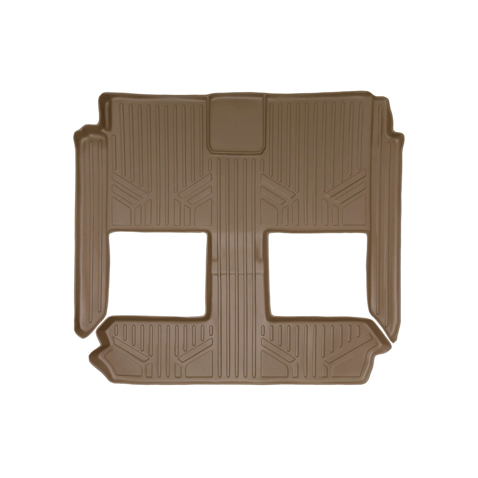 Smart Trim™ Floor Liners For 2013-2020 Dodge Grand Caravan (2nd Row Bucket) (1st Row Console)