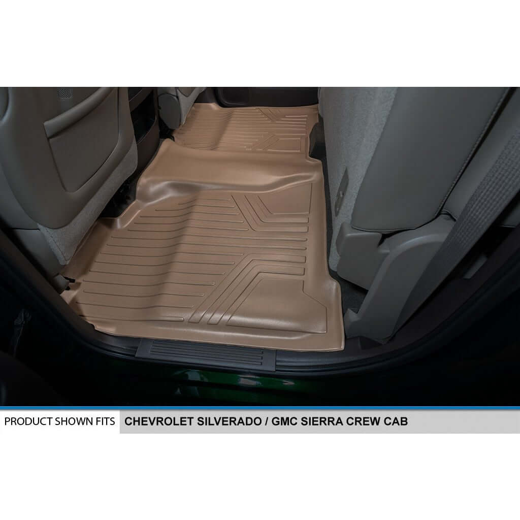 SmartCoverage™ Floor Liners For Crew Cab 2014-2018 Silverado/Sierra 1500 - 2015-2021 2500/3500 HD