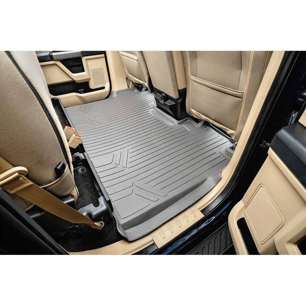 SmartCoverage™ Floor Liners For 2015-2026 Ford F-150 SuperCrew Cab (1st Row Bench) No 2nd Row Underseat Storage