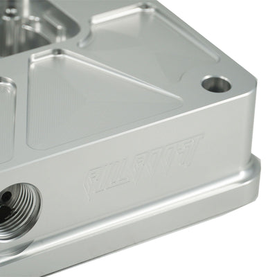 Billet B Series Vented Valve Cover Baffle B16 B18 AN10 For Honda Acura DOHC Vtec