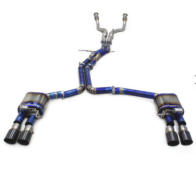 Titanium Valved Catback Exhaust System for Audi RS4 RS5 B9 B9.5 2.9T