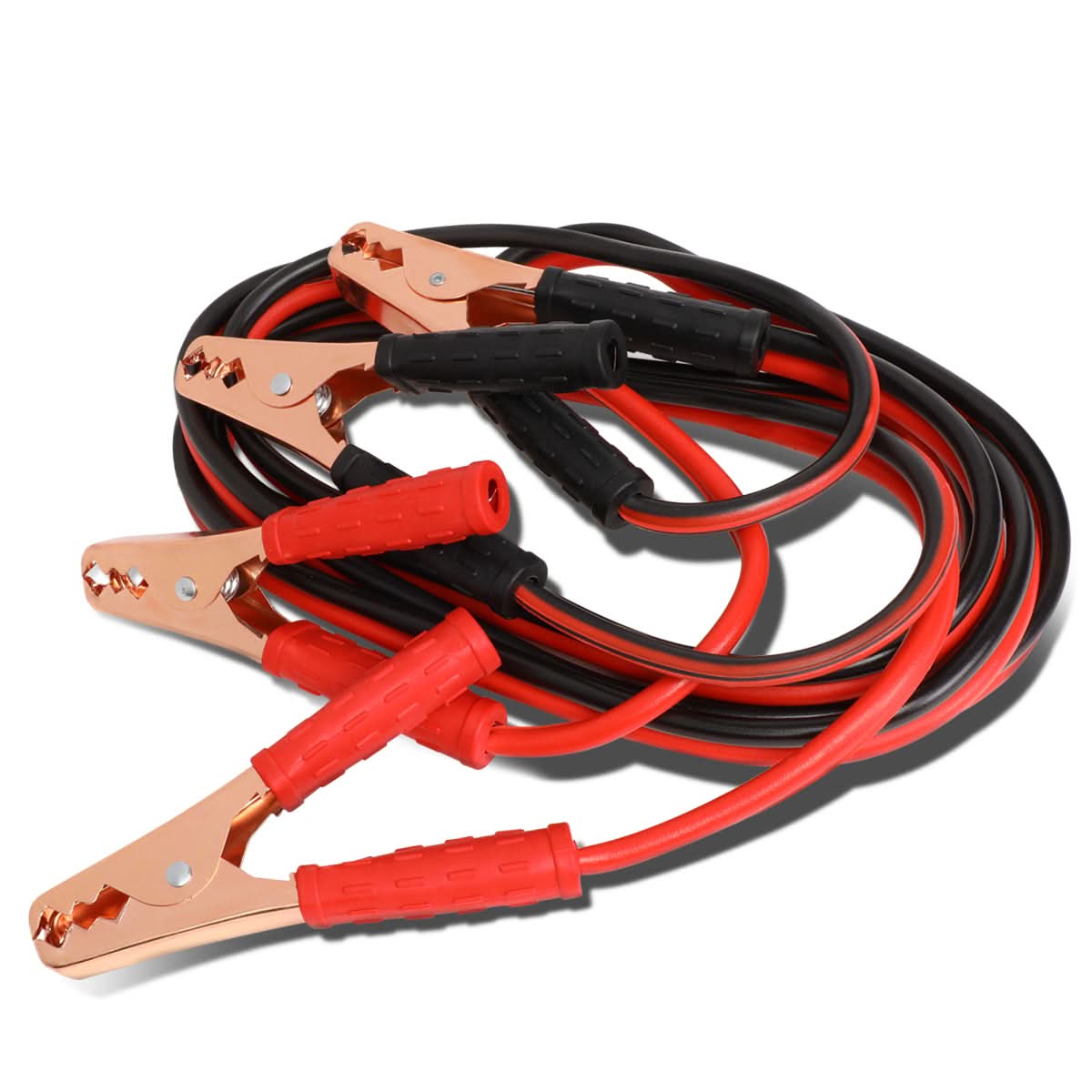 12 Ft Booster Cables - 8 Gauge 250 Amp Jumper Cables