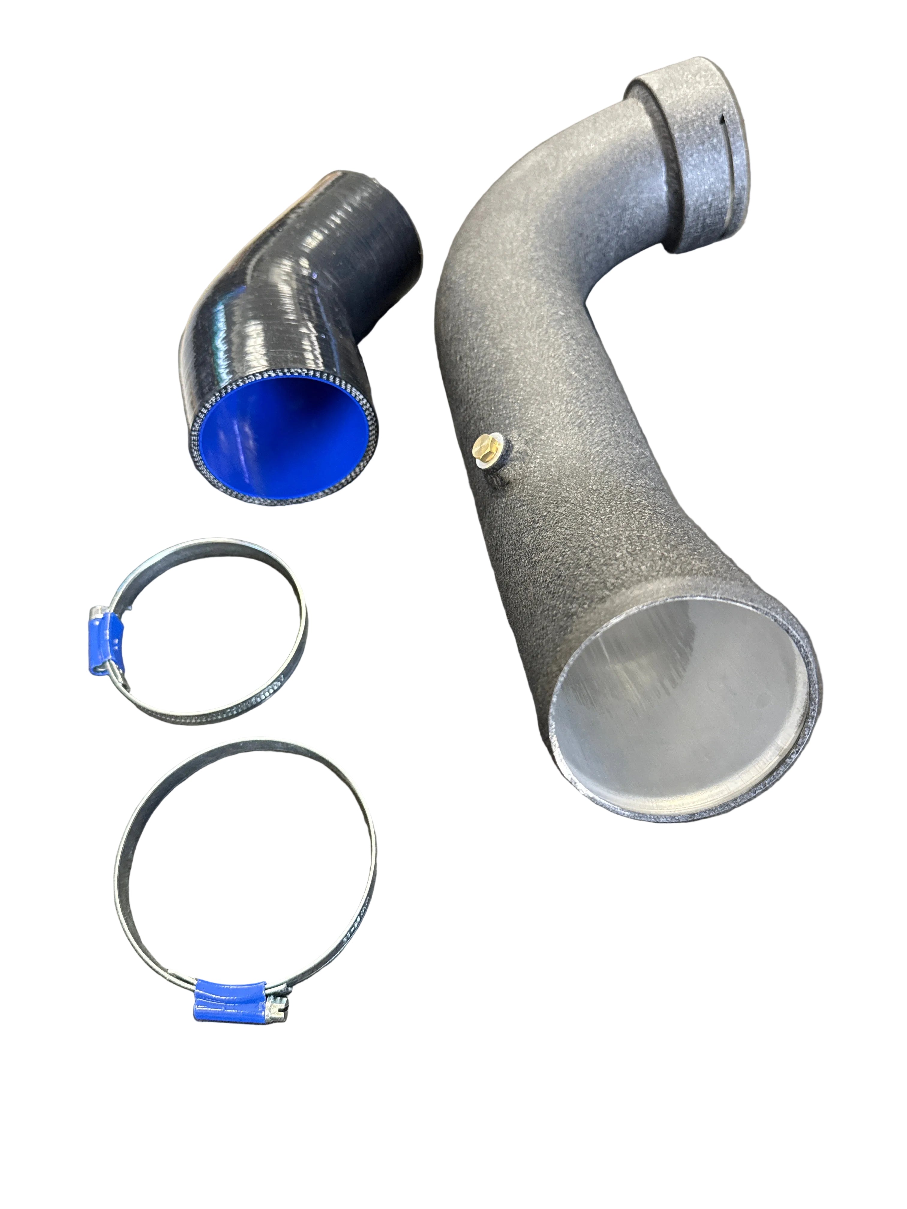 SPDZ1 Aluminum Charge Pipe Upgrade | BMW N55 E-Chassis | 135i • 335i • 335xi • 335is | Matte Black