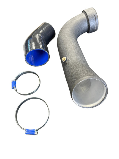 SPDZ1 Aluminum Charge Pipe Upgrade | BMW N55 E-Chassis | 135i • 335i • 335xi • 335is | Matte Black