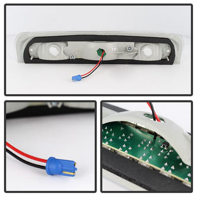 SPYDER Xtune Dodge Ram 02-08 LED 3rd Brake Light Red Clear BKL-JH-DR02-LED-RC 9025037