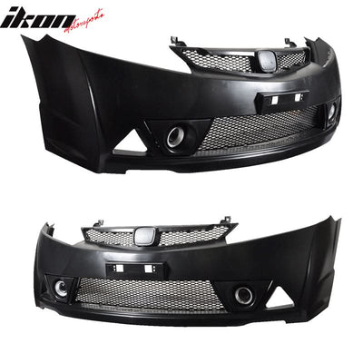 2006-2011 Honda Civic MUG RR Front Bumper Rear Lip With 3rd Light