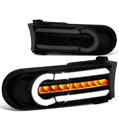 07-14 Toyota FJ Cruiser 3D LED DRL Bumper Lights - Black/Smoke/Clear