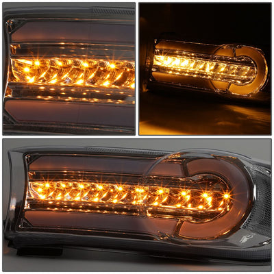 07-14 Toyota FJ Cruiser 3D Style LED DRL Bumper Lights - Chrome/Clear