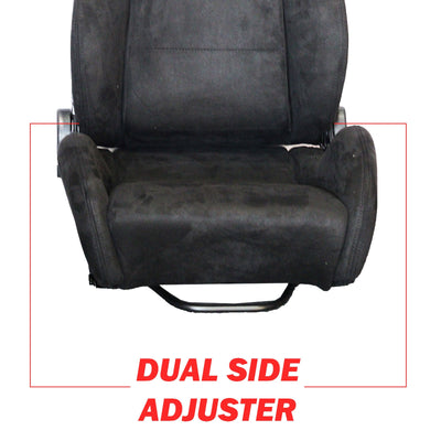 Reclinable Slider Seats For Recaro SR3 Style Civic Integra DC2 EK9 EK EG ITR CTR