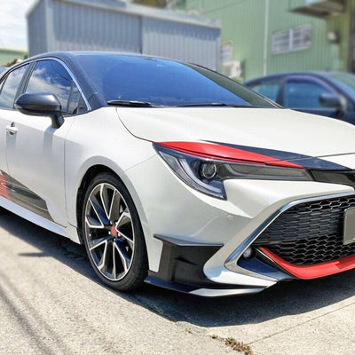 2019-2024 Toyota Corolla Auris 5-Door Front Bumper Canards
