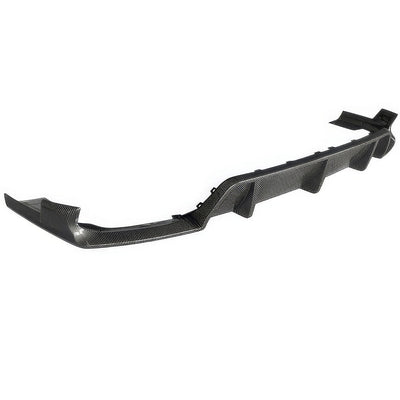 2020-2023 Bmw G06 X6 Ikon Style Gloss Black Rear Bumper Diffuser-pp