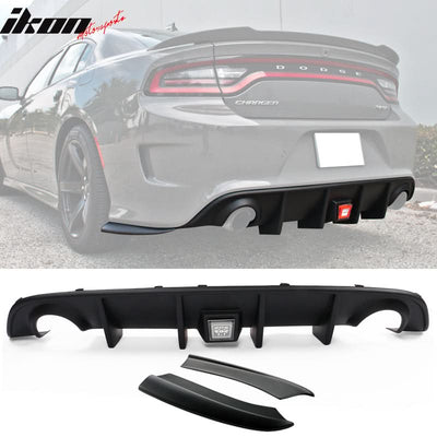 2015-2023 Charger SRT Rear Diffuser PP 3RD LED Brake Lamp