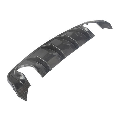 2015-2024 Dodge Charger SRT V2 Rear Diffuser with Reflective Tape PP