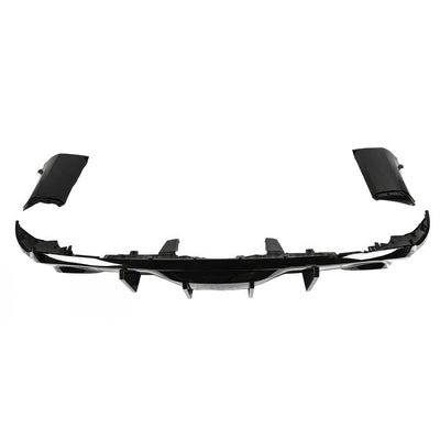 2011-2024 Dodge Durango Rear Bumper Lip Diffuser V2 Gloss Black Apron