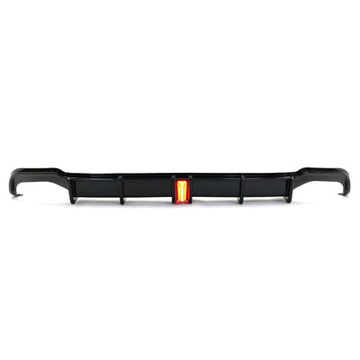 2018-2022 Honda Accord Sport LED Rear Lip Diffuser Gloss Black