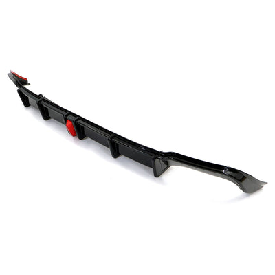 2018-2022 Honda Accord Sport LED Rear Lip Diffuser Gloss Black