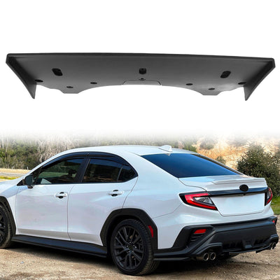 2022-2025 Subaru WRX Unpainted Black STI Style Rear Bumper Lip PP