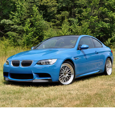 2008-2013 BMW E92 E90 E93 M3 Series 4Dr 2Dr V Style Front Bumper Lip
