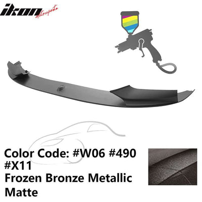 2011-2016 BMW F10 Performance Style Front Bumper Lip Spoiler PP