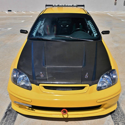 1996-1998 Honda Civic OEM SIR2 JDM Sir Style PU Front Bumper Lip