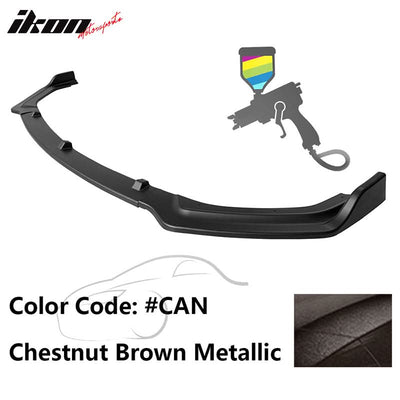 2018-2022 Infiniti Q50 Base Premium Painted Front Bumper Lip 3PC