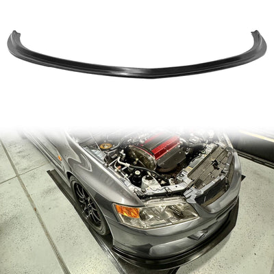 2006-2007 Mitsubishi Lancer Evo MDA Style PU Front Lip Bumper Guard