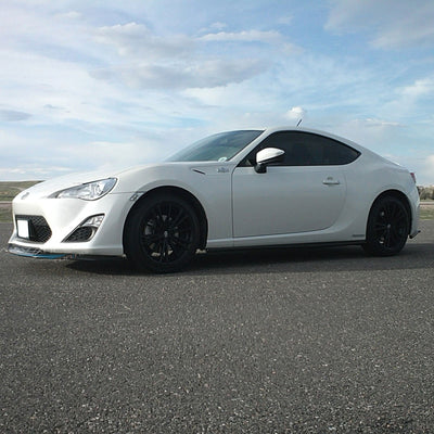2013-2016 Scion FRS GT Style Unpainted Black Front Bumper Lip PU