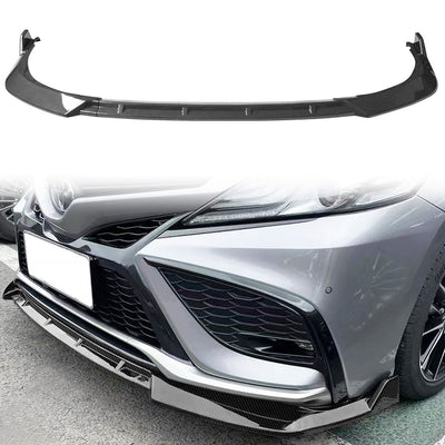 2021-2023 Toyota Camry SE Front Bumper Lip IKON Style PP 3PC