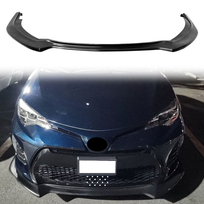 2017-2019 Toyota Corolla SE XSE Front Lip Air Dam Spoiler PU GT Style
