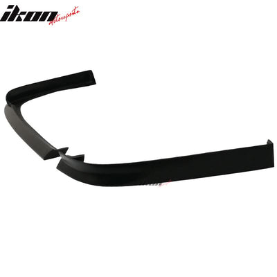 2001-2003 Honda Civic 2Dr TR Style Unpainted Black Rear Bumper Lip PU