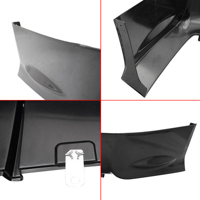 2013-2015 Honda Civic Sedan Mugen Rear Diffuser with Brake Light