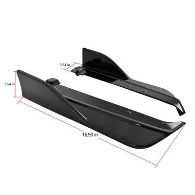 2022-2025Â SubaruÂ WRX D Style Rear Bumper Lip Aprons ABS