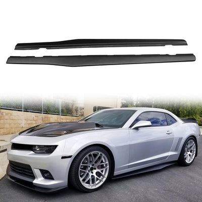 2010-2015 Chevy Camaro Ikon Style Add On Side Skirts Rocker Panel PP