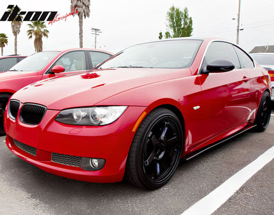 2001-2011 BMW 3-Series E46 M3 Side Skirts UL Style PU Unpainted Black