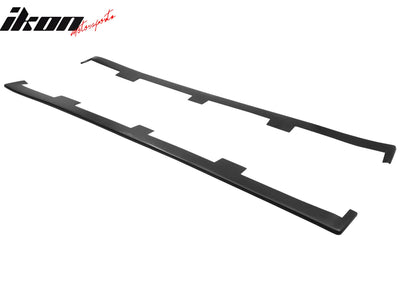 2001-2011 BMW 3-Series E46 M3 Side Skirts UL Style PU Unpainted Black