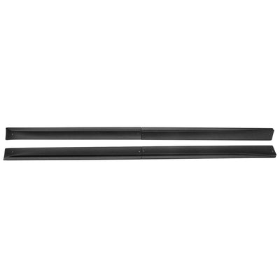 2020-2024 Tesla Model Y Matte Black Side Skirts Rocker Panel Lip ABS