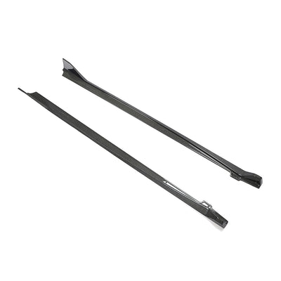 2020-2025 Toyota GR Supra A90 MZ Speed Side Skirts Gloss Carbon Fiber