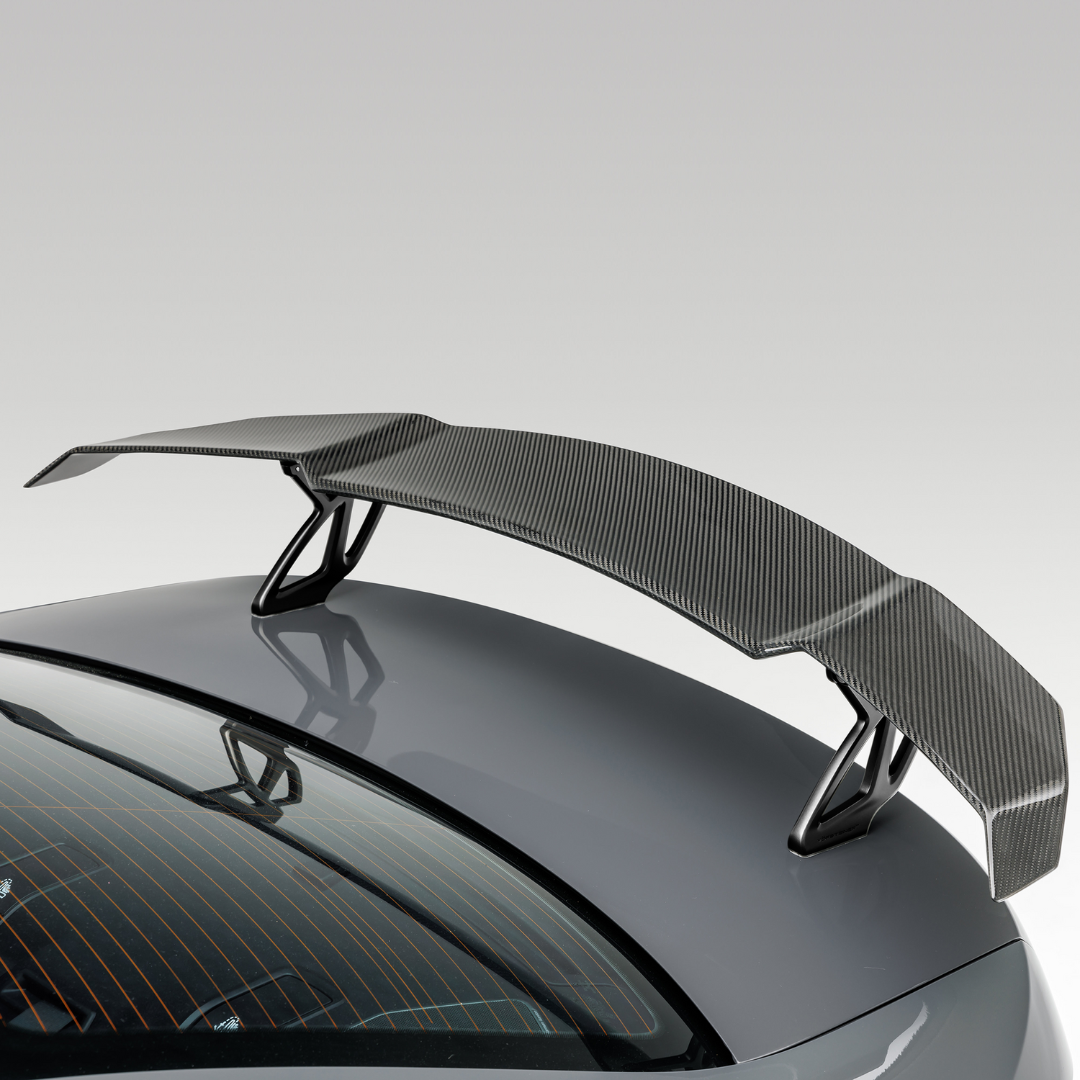BMW G8X M3 | M4 Carbon Fiber Aero Wing Blade with Matte Black Uprights