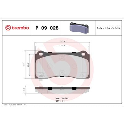 Brembo P09028