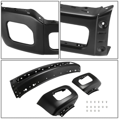 2011-2016 Ford F-250/F-350 Super Duty Front Bumper Cover - Black