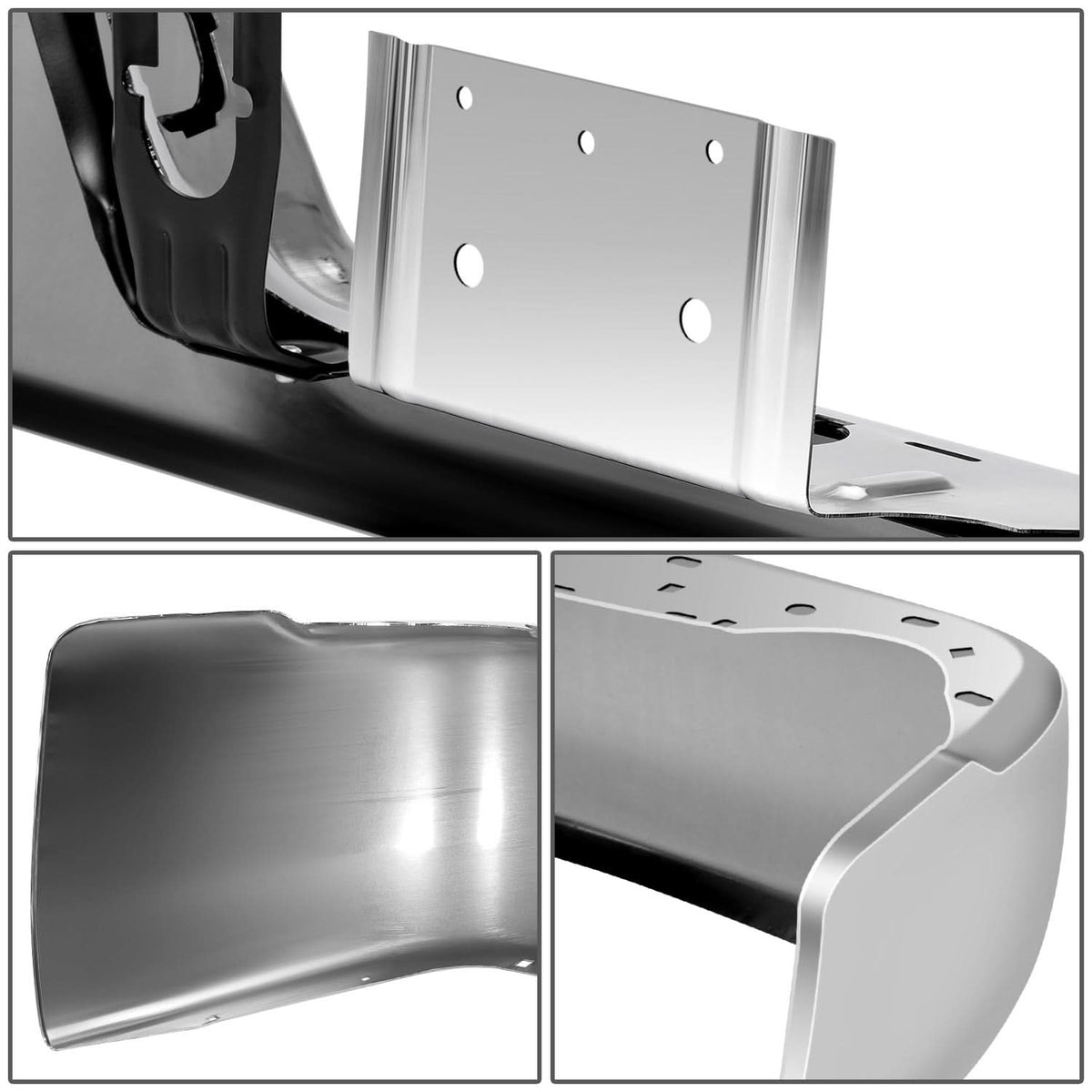 13-18 Ram 2500/3500 Chrome Rear Bumper Bar Without Park Assist