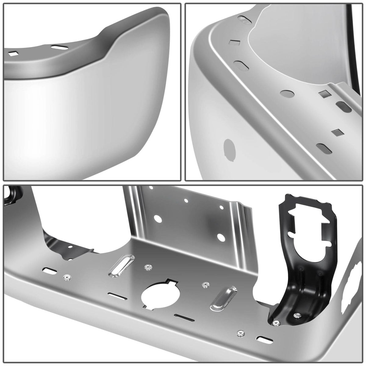 2013-2018 RAM 2500/3500 OE Style Rear Bumper w/ Park Assist Chrome
