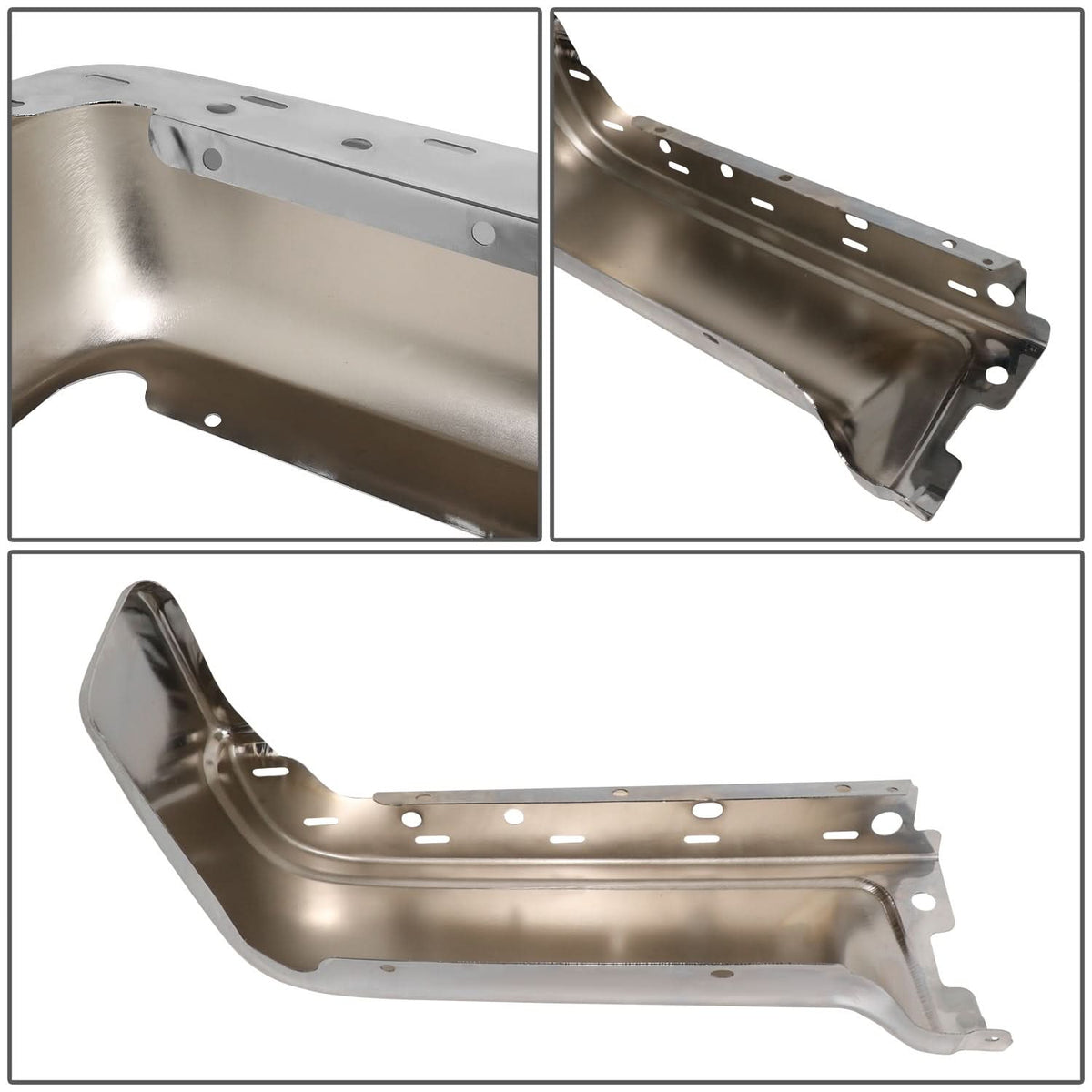 2009-2014 Ford F-150 Fleetside Rear Bumper Cover Chrome Right