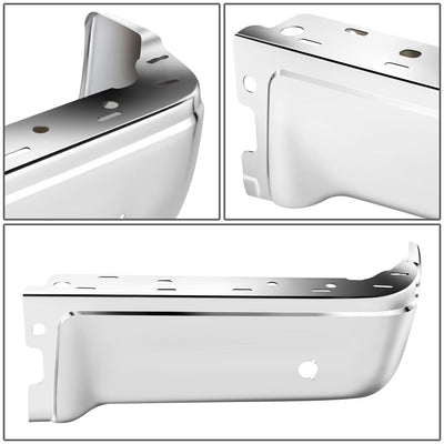 2009-2014 Ford F-150 Rear Bumper Cover - Chrome with Sensor Holes