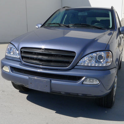 Spec-D 02-05 Mercedes ML W163 Projector Headlights Black/Smoked