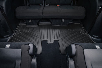 SMARTLINER Custom Fit Floor Liners For 2017-2020 Chrysler Pacifica with 2nd Row Bench Seats (8 Passenger Model)